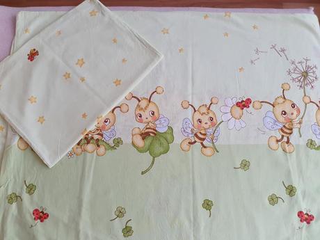 Detské obliečky do postieľky, šírka (cm): 95,dĺžka (cm): 130