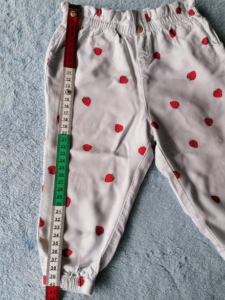 Komplet jahodky, h&m,80