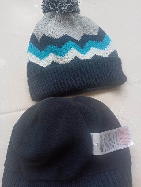 Zimné čiapky pre dvojičky, 98
