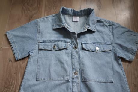 Mäkké riflové šaty zara, zara,152