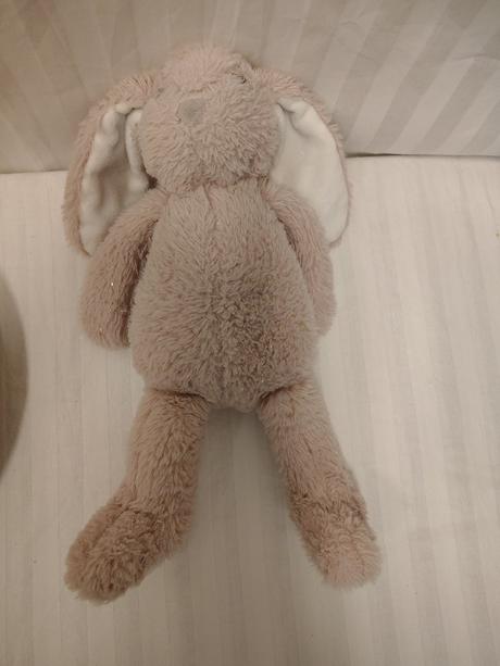 Plyšový staro ružový zajac, 31 cm, 