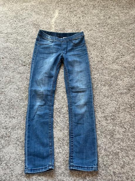 Rifľe pre dievčatá hm, h&m,128