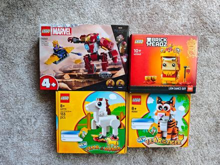 Nové lego sety,