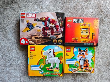 Nové lego sety,
