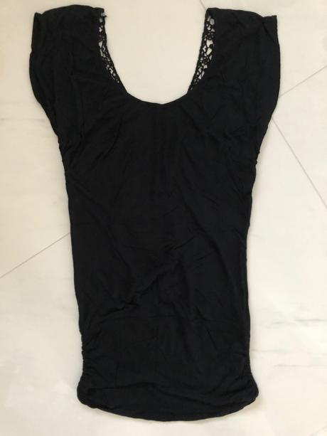 Tricko s hackovanym vzorom na chrbate, new yorker,s