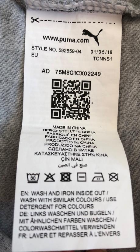 Detské tričko č 152, dĺžka 54, šírka 36, puma,152