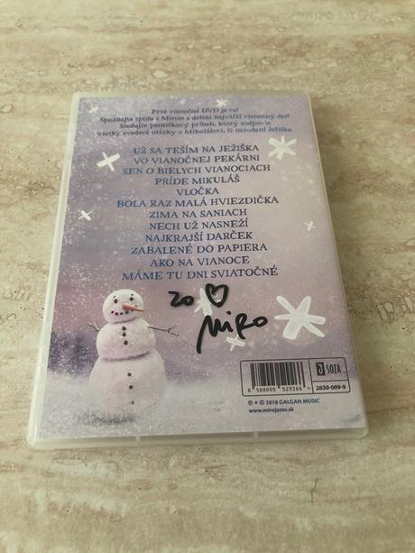 Dvd, miro jaroš, tešíme sa na ježiška, top stav, 