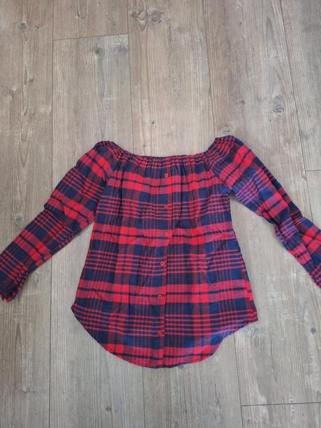 Flanelova bluzka plaid, l / m / xl