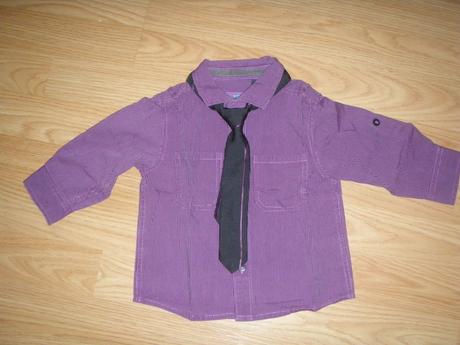 Košeľa s kravatou, next,80