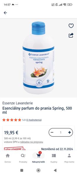 Najlepšie parfémy do prania z DM