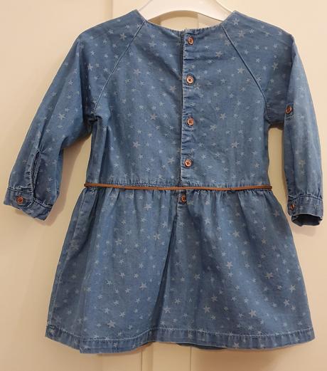 Denimové šaty zara, zara,80