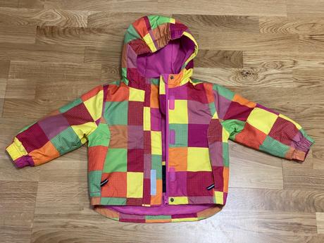 Zimná lyžiarska bunda so snežným pásom 86/92, lupilu,86