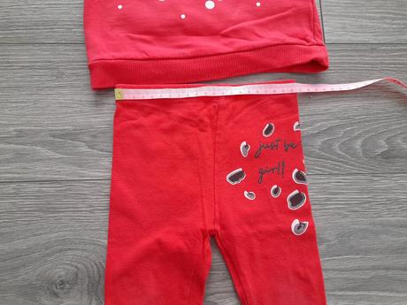 Červená súprava 9-12 m, pepco,80