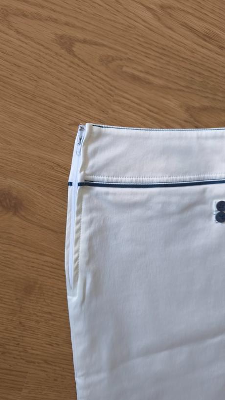 Biela elegantná sukňa chantall 38, chantall,m