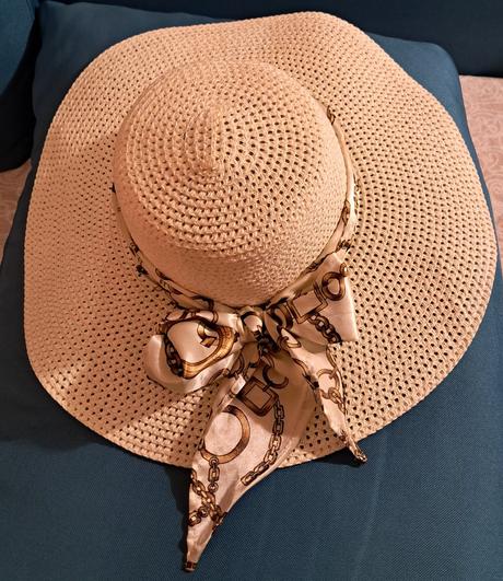 Letny slameny klobuk s odnimatelnou satkou, m