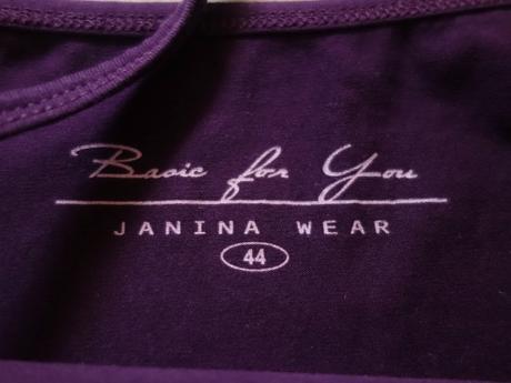 Dámske tričká janina basic, 44