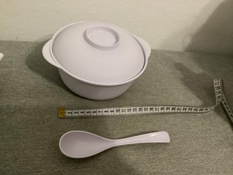 Plastová miska s lyžičkou, 