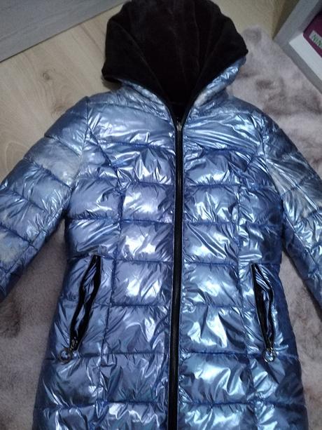 Krásna bunda, kožuch m/l mezalické vnútro,