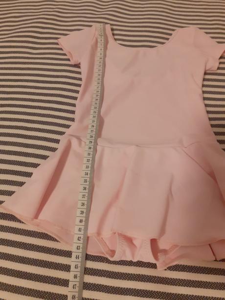 Baletný trikot so sukničkou decathlon 116, domyos,116