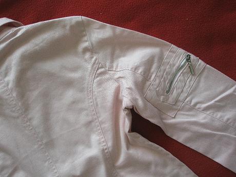 Svetloružová bunda veľ. 152, 152