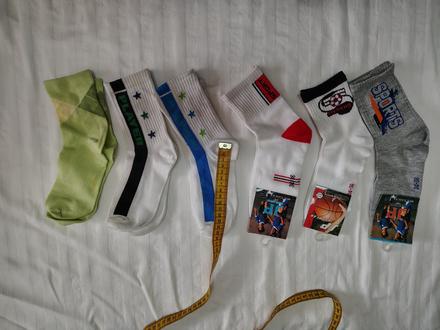 Set 6 párov športových ponožiek, 34-36, 34