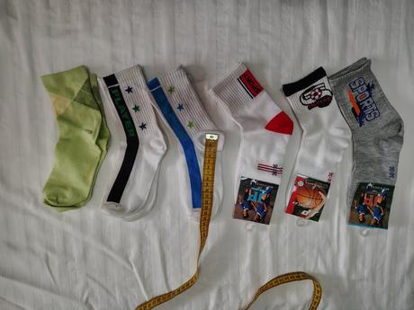 Set 6 párov športových ponožiek, 34-36, 34