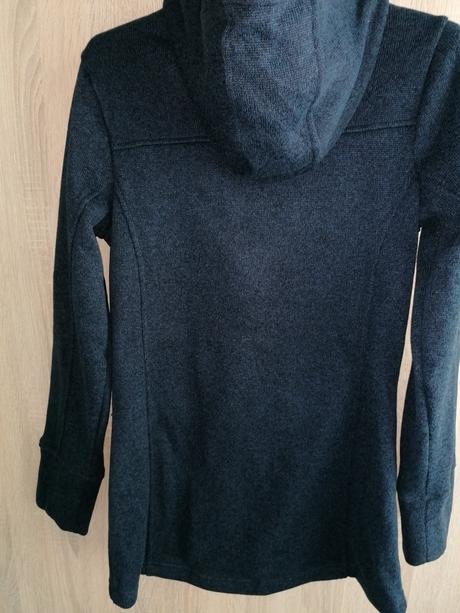 Pletený flís mikinka, tchibo,xs