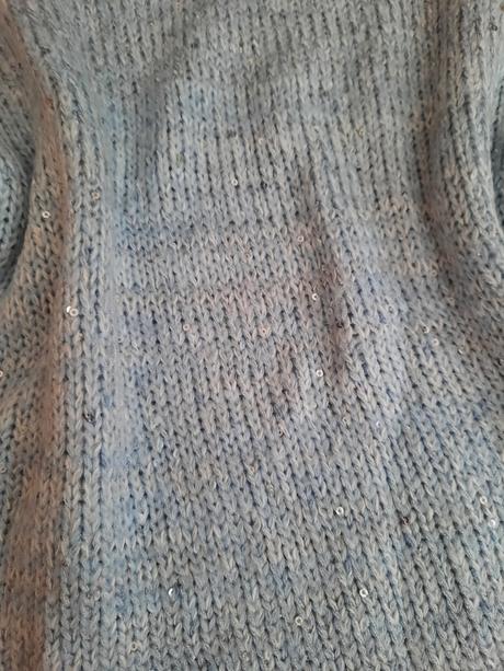 Pulóver s flitrami, 164