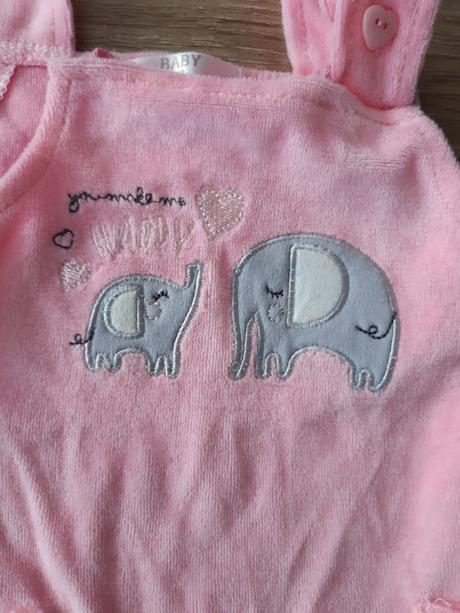 Dievčenské dupačky s tričkom, baby,68