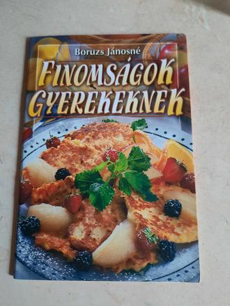 Knizka "finomságok gyerekeknek", 