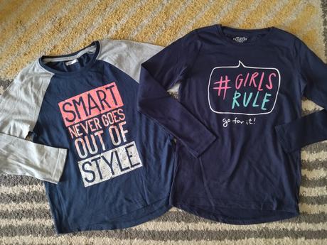 Tričká s nápismi 134/140, reserved,134