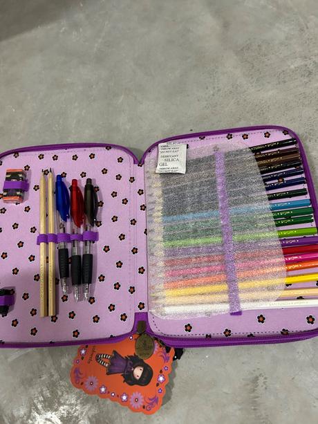 Santoro fiesta novy dvojradovy peračník s vybaveni, 