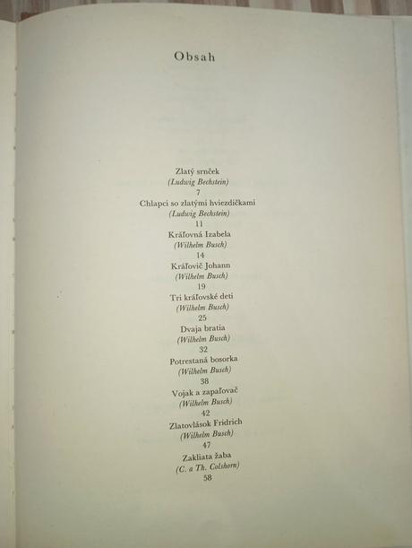 Zázračný strom - nemecké ľudové rozprávky, 1990,