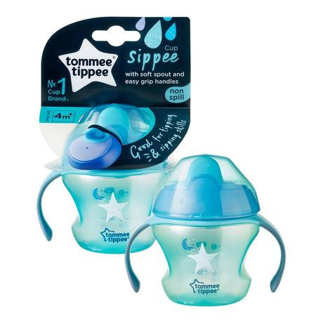 Tommee tippee hrnček sippee cup modrý 150ml, 4m+, 