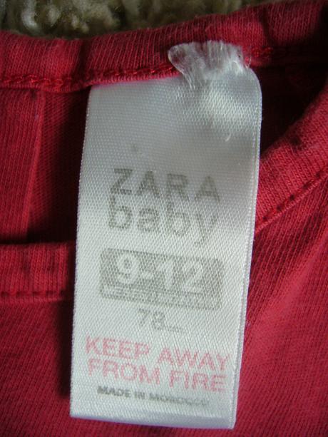 Tričko s dievčatkom, zara,80