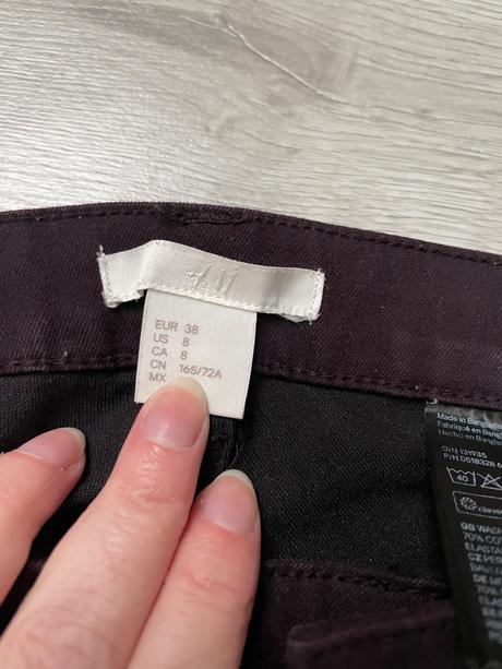 Nohavice, h&m,38