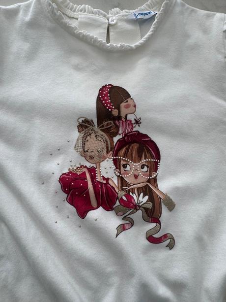 Tričko mayoral s perličkami, mayoral,134