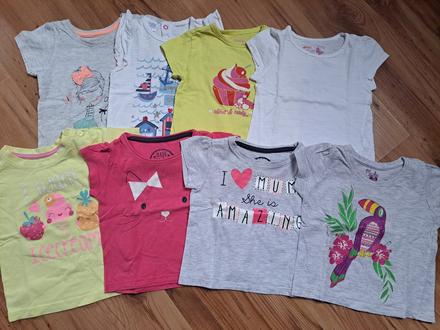 8x tričko s krátkym rukávom, young dimension,80