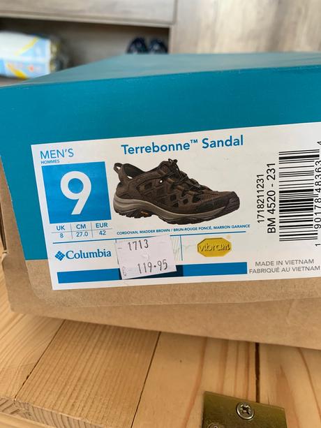 Pánske sandále, columbia,42