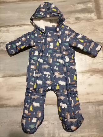 Zimny overal f&f na 6-9 mes., f&f,74