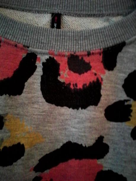 Crop top mikina, fishbone,xs