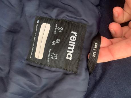 Reima kauhava zimná kombinéza 122/128, reima,122
