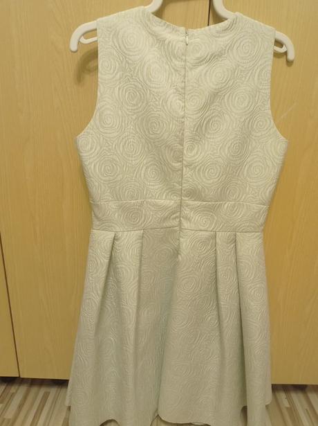 Kratke saty mintovo zlate, 40