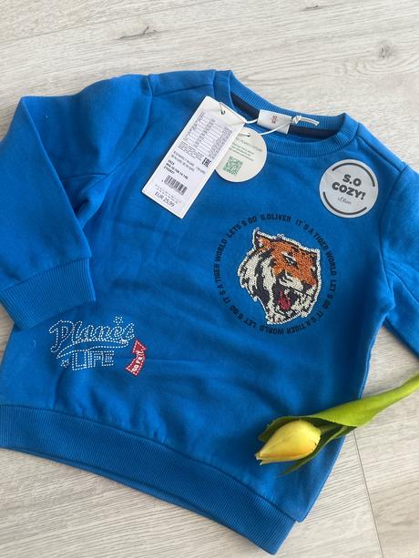 Baby mikinoa s.oliver s meniacim obrázkom, s.oliver,92 / 98