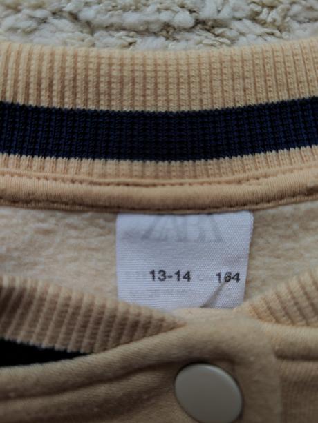 Baseballová  bombera, zara,164