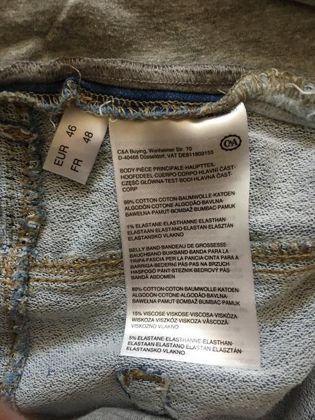 Tehotenské krátke rifle, c&a,46