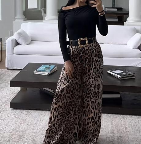 Zara leopardie nohavice, zara,m