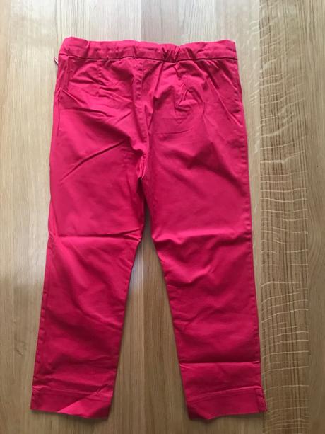 Jacadi nohavice trištvrťové červené, jacadi,128