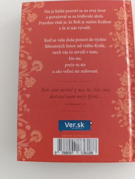 Listy od tvojho kráľa kniha milovanej princeznej,