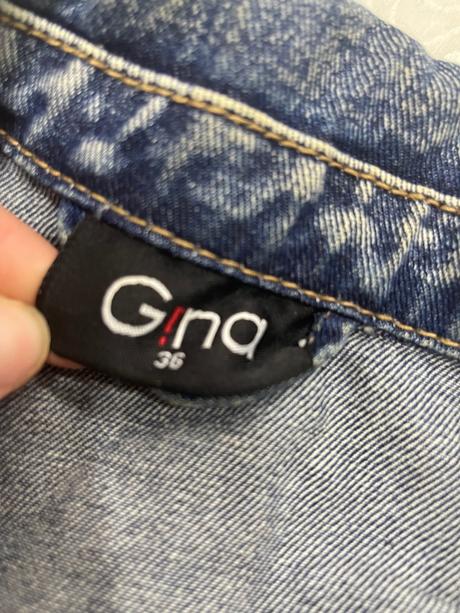 Riflová bunda gina, gina,36